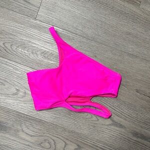 Vibrant Pink Bikini Top